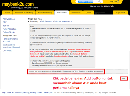 Pergi ke bahagian paling kiri, iaitu bahagian wealth. Cara Transfer Duit Secara Online Ke Asnb Melalui Maybank2u Myinformasi