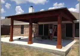 Covered patio ideas | light wooden solid patio cover design with a roof window. Attached Covered Patio To House Patios Home Design Ideas Matt Pearson 2019 Patio Diy In 2021 Outdoor Patio Decor Patio Design Diy Patio