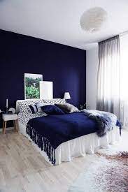 Navy blue carries many meanings for many people. 35 Blue Bedroom Ideas
