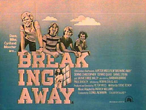Breaking Away Original 1979 British Quad Movie Poster - Posteritati Movie  Poster Gallery