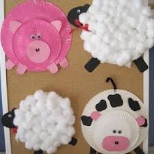 Paper Plate Farm Animals Animals Preschool Crafts School Crafts Farm Animal Crafts