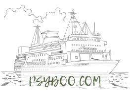 Create your coloring desktop folder (ex: Seafrance Cruise Ship Coloring Page To Print Free Ships Boats