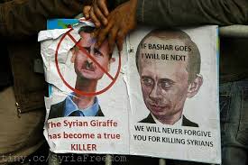 Image result for assad putin posters soviet