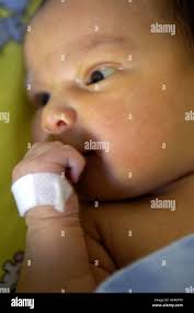 Three days old newborn baby hi-res stock photography and images