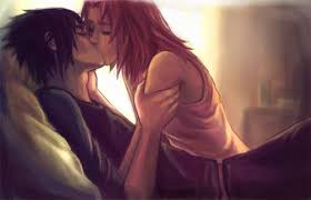Sasuke And Sakura Kissing Tumblr Sasusaku Sakura And Sasuke Sasuke