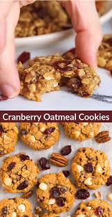 Cranberry Oatmeal Cookies Video Oatmeal Cranberry Cookies Oatmeal Cookies Chewy Cranberry Recipes