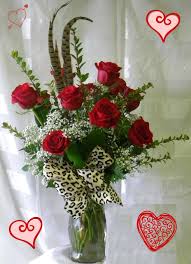 This valentine's day show them how special they are, no matter the (social) distance, with a thoughtful message that'll hit them right in the feels. 1 Dozen Red Roses 4 Valentines Day W Leopard Print Ribbon Best Flowers For Valentines Day Valentines Flowers Flowers For Valentines Day Amazing Flowers