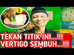 Tekan Titik Ini I Sakit Vertigo Jadi Sembuh Youtube Vertigo Titik