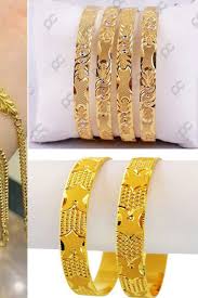 Gold Bangles Indian Design Daily Wear Brides Bracelet Designs Latest Bangle Collection Bangles Indian Gold Bangles Gold Pearl Jewelry