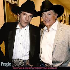 You Won T Believe These Country Stars Throwback Photos George Strait George Strait Family King George Strait