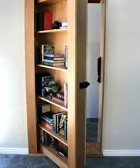 Ironck industrial bookshelf and bookcase with 2 louvered doors and 4 shelves, standing storage cabinet for living room, home office, bedroom, washroom, vintage brown. Secret Bookcase Door Buy Now Secure Hidden Hidden Door Store