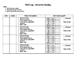 Corrective Reading Worksheets Teaching Resources Tpt