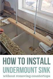 Most professionals can install an undermount kitchen sink in 30 minutes or less. Undermount Sink Installation Tips And Tricks Undermount Sink Kitchen Sink Install Undermount Kitchen Sinks