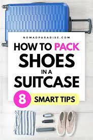 How To Pack Shoes Shoe Cleaner Kit Shoes Suitcase