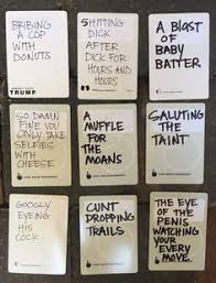 Cards against humanity is a party game for horrible people. 94 Cards Against Humanity Ideas Cards Against Humanity Cards Of Humanity Cards Against Humanity Funny