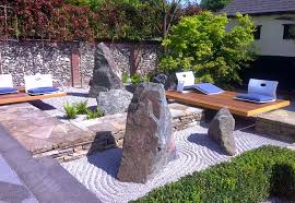 Each element used in a japanese garden design is intentionally selected and sited to promote pausing and pondering. Japanese Garden Furniture Home Garden Design