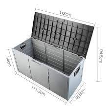 Buy waterproof plastic storage boxes and get the best deals at the lowest prices on ebay! Black Outdoor Storage Box 290l Large Capacity Waterproof Lockable Outdoor Storage Boxes