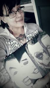 My joker portrait collaboration with background Bob charity auction all  framed up and ready to go