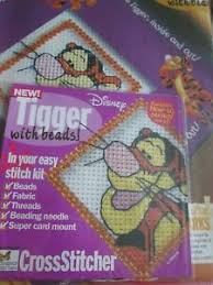 details about tigger disney cross stitch chart and small kit