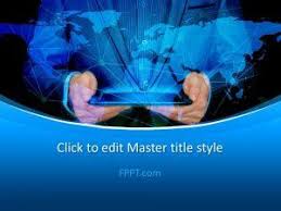 Free presentation backgrounds to engage your audience. Free Global It Network Powerpoint Template Free Powerpoint Templates