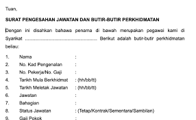 Mereka tidak akan tahu bahawa anda memerlukannya jika anda tidak memberitahu niat anda. Contoh Surat Pengesahan Berhenti Kerja Daripada Majikan Cute766