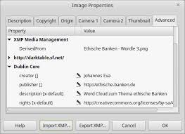 That would be great if something like that was built into ps. How To Edit Image Metadata On Linux Libre Software Net