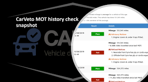Mot Check (Road Tax & Mot History Check In A Free Report)