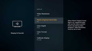 Automatic display mode matching to video frame rate for nvidia shield tv. Explanation Of The New Frame Rate Matching Feature On The Amazon Fire Tv And How It Works Aftvnews