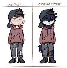 Ever want to draw a cartoon of yourself or maybe someone else! R E A D On Twitter Challenge Draw Yourself And Your Character Side To See How Much You Have In Common