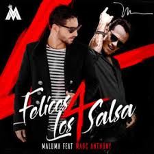 Letra de felices los 4 maluma con su canción oficial para escuchar en línea. Felices Los 4 Version Salsa Letra Y Cancion Maluma Y Marc Anthony