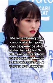 Nico Di Angelo Having A Panic Attack