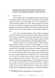 Doc Dinamika Pendidikan Islam Di Mesir Dan Imlikainya Terhadap Transformasi Keilmuan Ulama Nusantara Arief Sukino Academia Edu