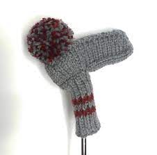 I have just made the first golf cover for my husbands golf clubs, he. Putter Golf Cover Knit Golf Club Covers Knitting Accessories Golf Putters