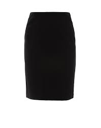 Waist 72 cm/ 28.3 in, length 42 cm/ 16.5 in • l: Logan Black Knit Pull On Skirt Peace Of Cloth
