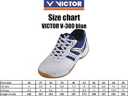 Victor V 300 Indoor Sports Shoes Badminton Shoes Blue White