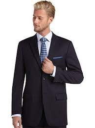 Suits Jones New York Navy Pinstripe Suit Men S Wearhouse Mens Dress Vests Wedding Suits Men Shop Mens Clothing