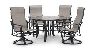 Corsica 5 Piece Patio Dining Set By Tropitone Hom Furniture Tropitone Patio Furniture Patio Furnishings Outdoor Furniture Sets