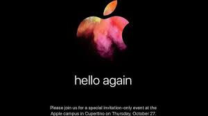 Apple's presentation will start at 1 pm eastern, 10 am pacific, on tuesday, april 20. Apple S Expected Mac Event On October 27 Is Official Hello Again 9to5mac