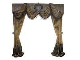 Cornice Board With Swags And Decorative Curtain Panels Available In Any Of Our Fabrics Curtains Curtain Decor Panel Curtains
