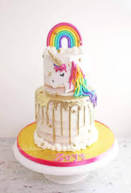 Maybe you would like to learn more about one of these? Gold Drip Naked Unicorn Rainbow Cake Small Rose Bakes