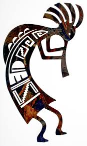 Hunched Over Kokopelli By Bindrune Design Kokopelli Wall Art Kokopelli Art God Art