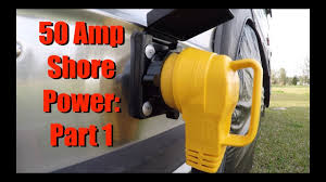 As an amazon associate i earn from qualifying. Bus Rv Shore Power Install Shore Power Inlet 50a Youtube
