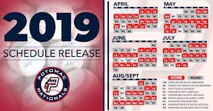 The washington nationals are an american professional baseball team based in washington, d.c. Fredericksburg Nationals On Twitter It S Here The 2019 Potomac Nationals Carolina League Schedule Is Official And It Kicks Off With A Rematch Of The Championship Game Https T Co Vx9imvajn5 Https T Co Wsbjsfvqfo