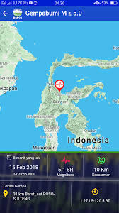Aplikasi info bmkg gempa bumi terkini ini sudah dilengkapi dengan alarm peringatan tsunami dari bmkg secara langsung. Gempa Bumi Poso Sulteng Hari Ini 15 Februari 2018 Portal Info