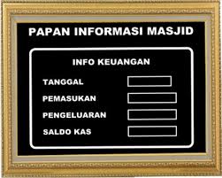 Inilah contoh papan pengumuman laporan keuangan dalam masjid dan informasi lain yang berhubungan dengan topik contoh papan pengumuman laporan keuangan dalam masjid serta peluang bisnis investasi keuangan di website ini. Terjual Jam Waktu Sholat Digital Bandung Cocok Buat Agan Yang Ingin Infaq Untuk Masjid Kaskus