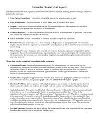 Ap Chemistry Lab Report Format For Lab Report Template Chemistry Best Sample Template Lab Report Template Chemistry Labs Ap Chemistry