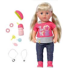 Zapf Creation Baby Born Interactive Sister Doll 6 Action 10 Accessories Baby Born Sister Dolls New Baby Products