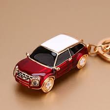 Fashion Alloy Car Keychain Crystal Key Chains Charm Handbag Pendant For Women Luxury Small Model Auto Trinket Porte Clef Fashion Bags Car Keychain Unisex Gifts