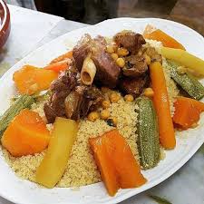 Couscous Algerien Moroccan Food Food Algerian Recipes