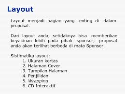 Dst yang diletakkan pada sudut kanan bawah.• halaman pengesahan menjadi bagian yang tidak terpisahkan dari keseluruhan proposal, oleh sebab itu setelah ditandatangani oleh wakil rektor bidang kemahasiswaan. Tips Membuat Proposal Proposal Untuk Sponsor Penelitian Ppt Download